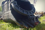 The bucket of open-mine excavator EKG-5A (1080.52.00-1СБ) The bucket of open-mine excavator EKG-5A (1080.52.00-1СБ)